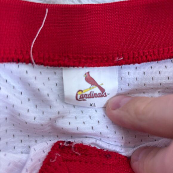 MLB St. Louis Cardinals Tom Pagonzzi Pullover Baseball Jersey SGA Sz XL - Picture 3 of 5